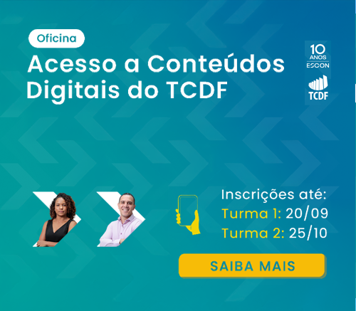 Acesso a conteúdos digitais do TCDF